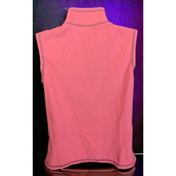 Old Navy Pink And Grey Fleece Vest - Picture 4 of 9